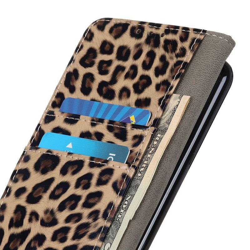 δερματινη θηκη Xiaomi Redmi Note 12 4G Leopard Skin Effect